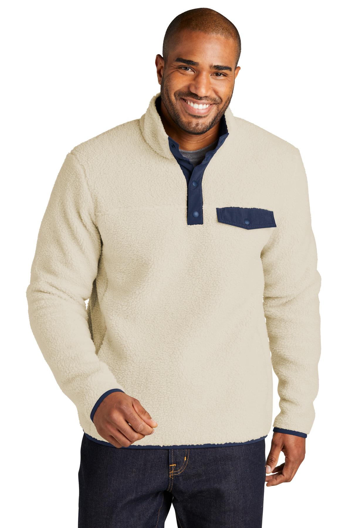 Port Authority ®  Camp Fleece Snap Pullover