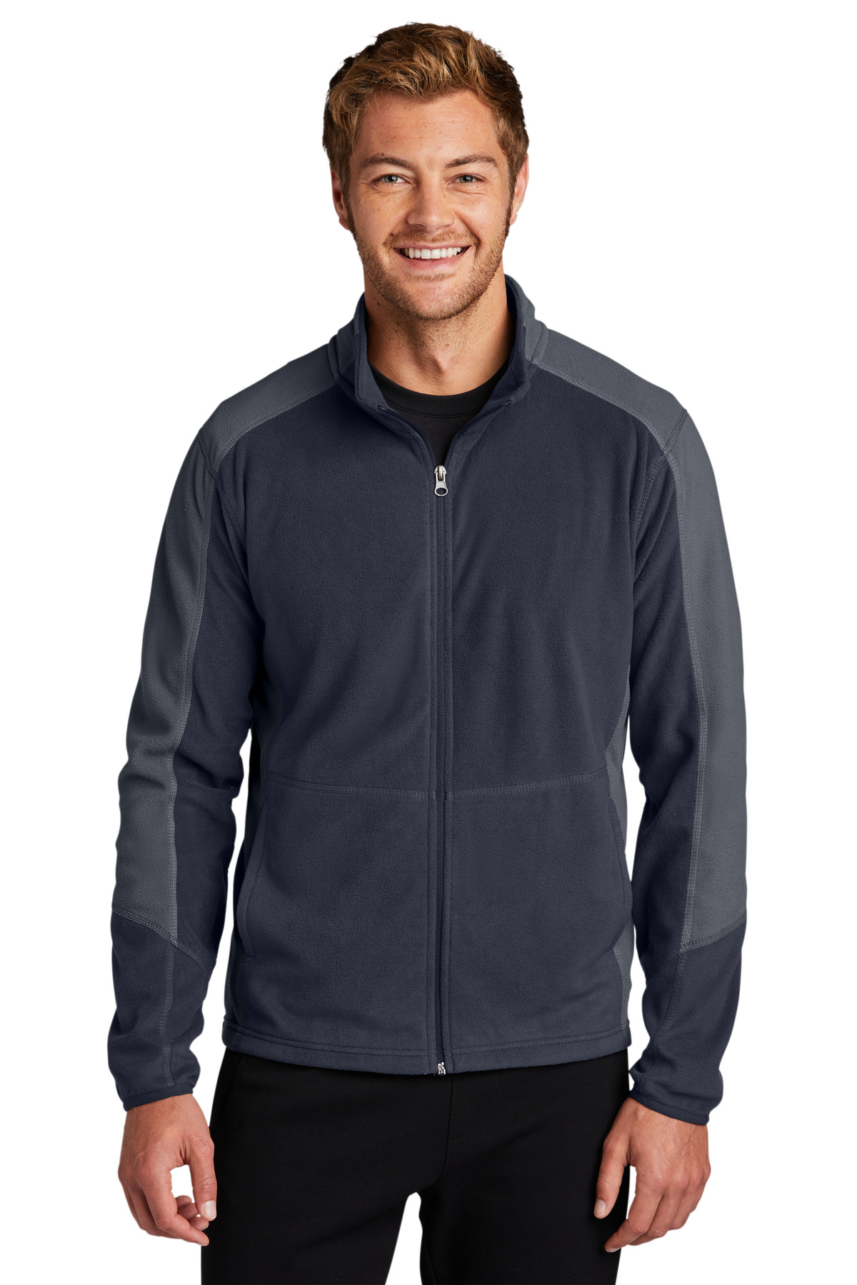 Port Authority ®  Colorblock Microfleece Jacket