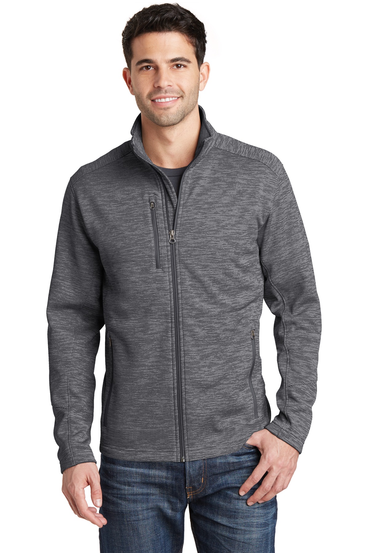 Port Authority ®  Digi Stripe Fleece Jacket