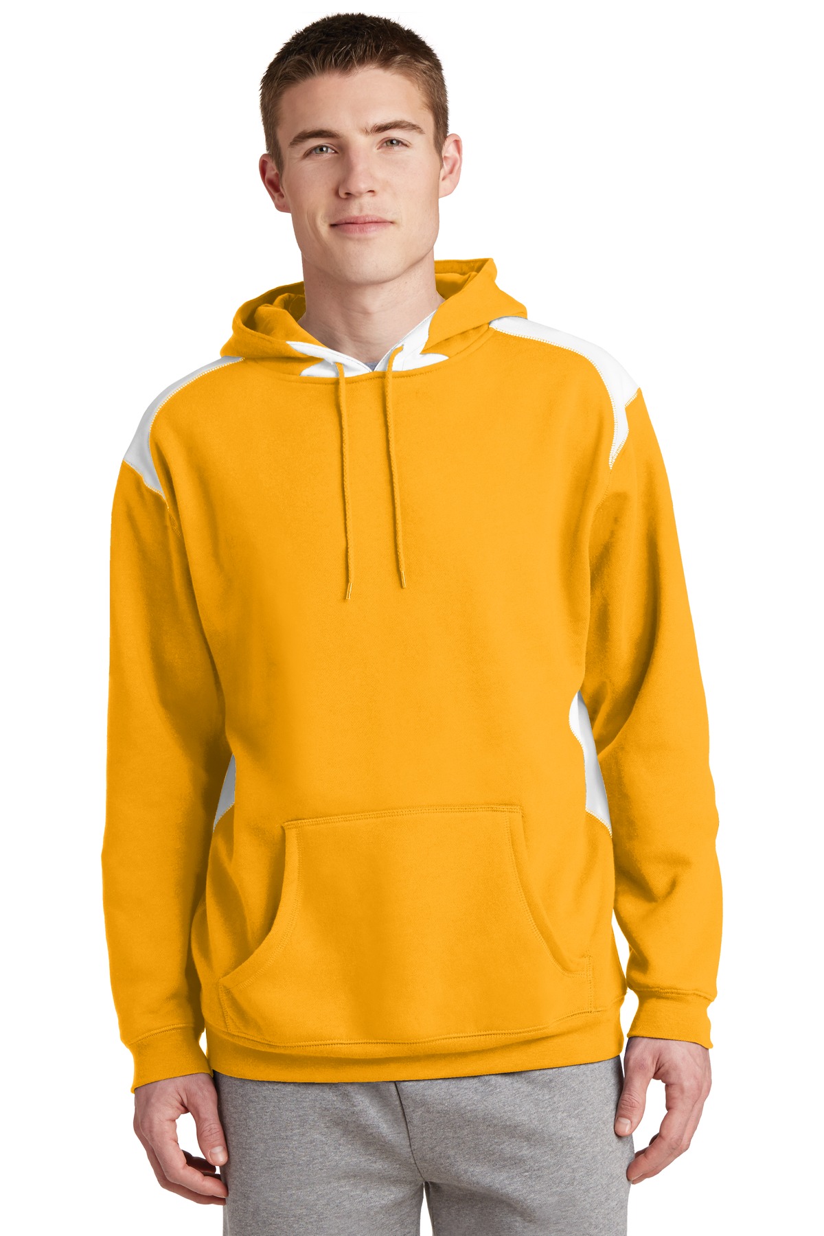 DISCONTINUED  Sport-Tek ®  Pullover Hooded Sweatshirt with Contrast Color