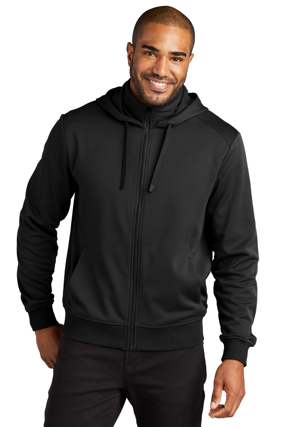 Port Authority ®  Smooth Fleece Hooded Jacket
