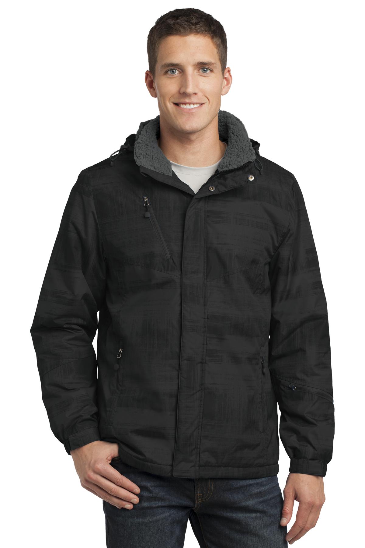 DISCONTINUED  Port Authority ®  Brushstroke Print Insulated Jacket