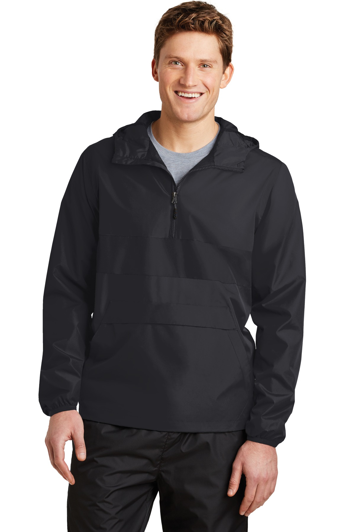 Sport-Tek ®  Zipped Pocket Anorak