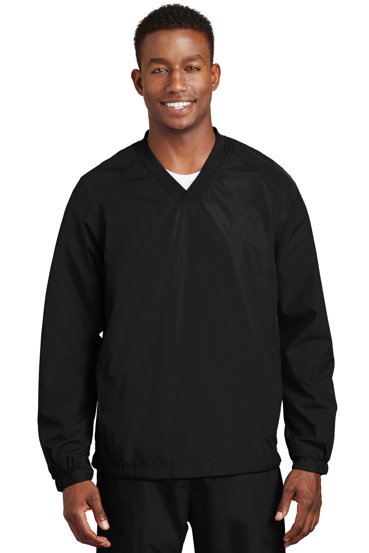 Sport-Tek ®  V-Neck Raglan Wind Shirt