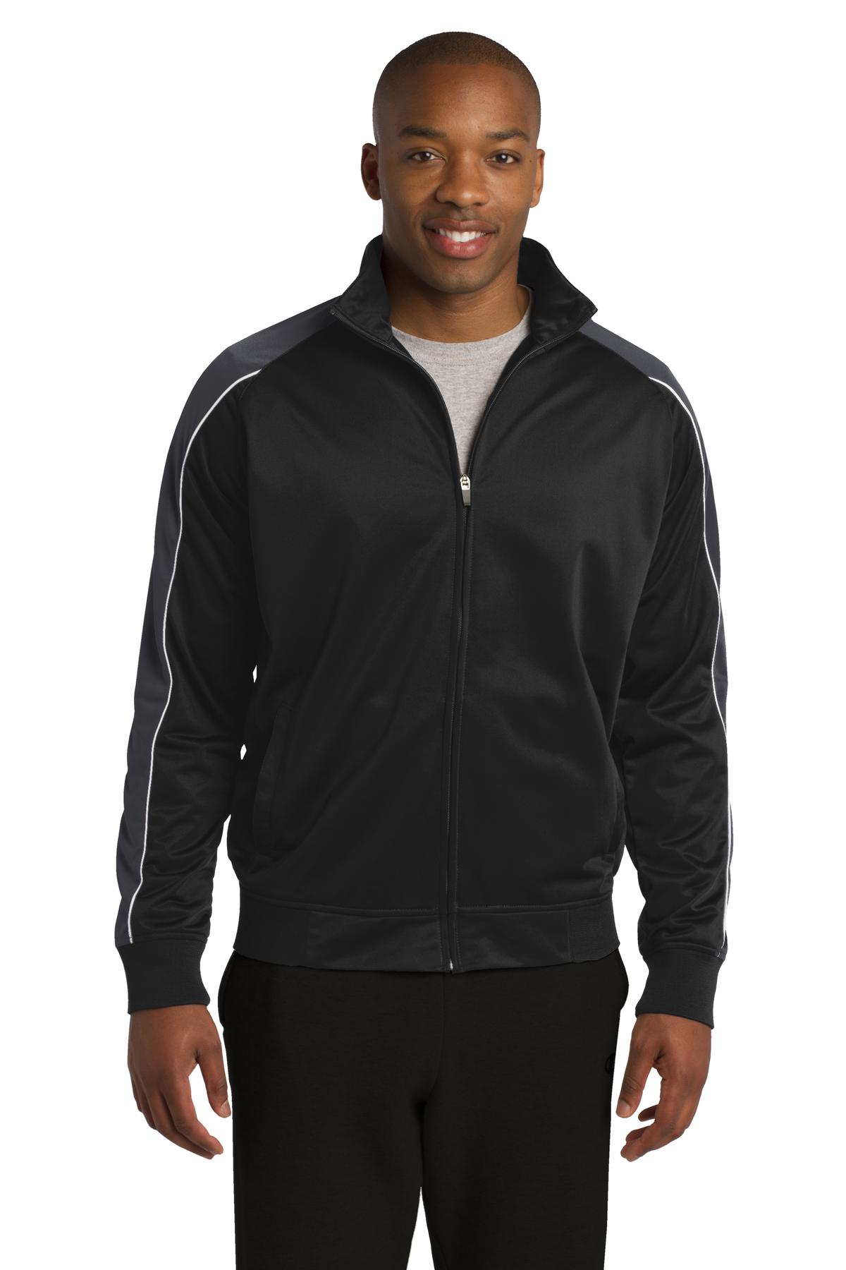 DISCONTINUED  Sport-Tek ®  Piped Tricot Track Jacket