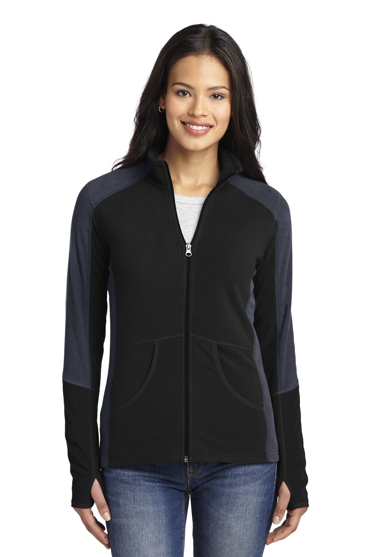 Port Authority ®  Women's Colorblock Microfleece Jacket