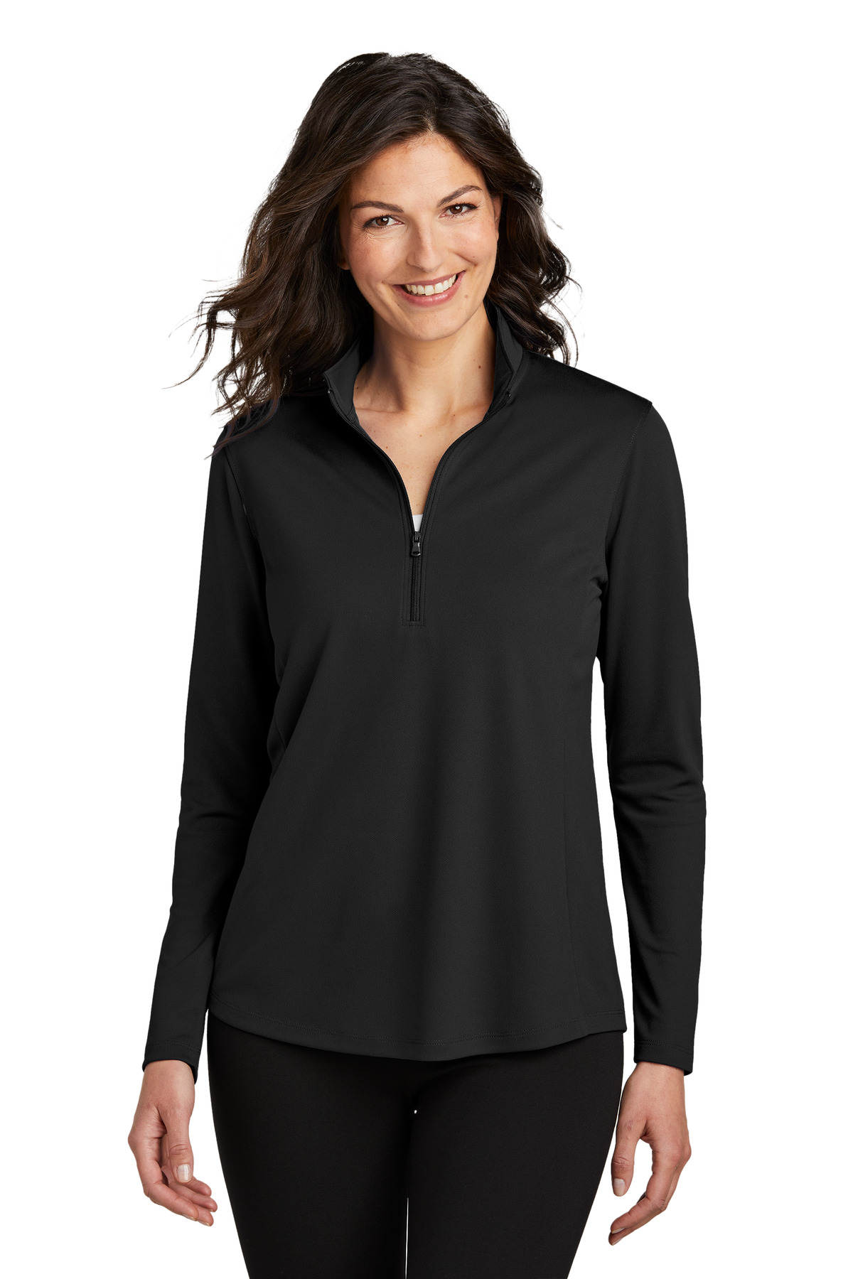 Port Authority ®  Women's Dry Zone ®  UV Micro-Mesh 1/4-Zip