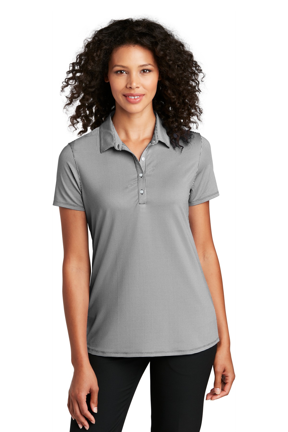 Port Authority  ®  Gingham Polo