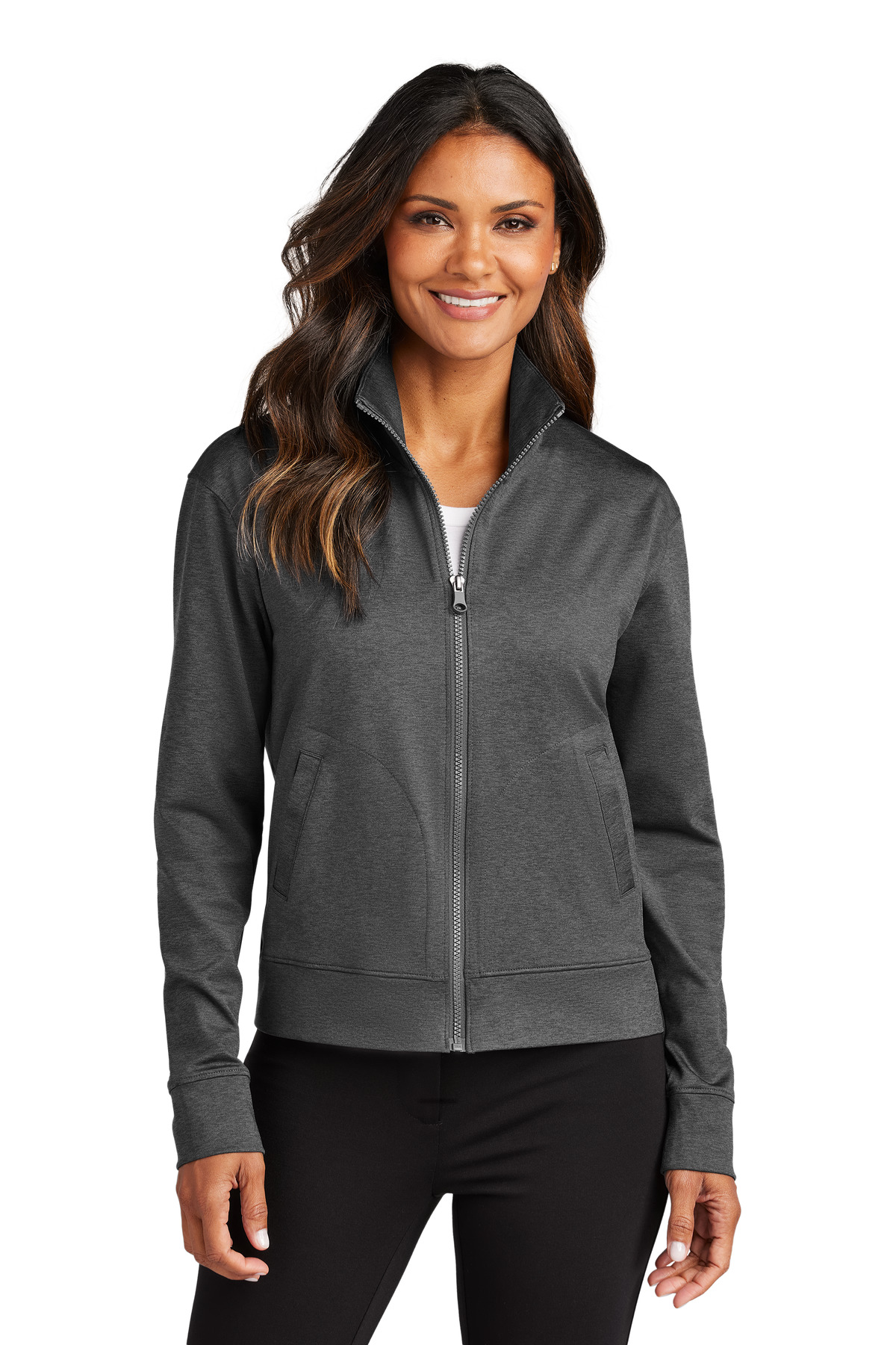 Port Authority ®  Women's C-FREE ®  Double Knit Full-Zip