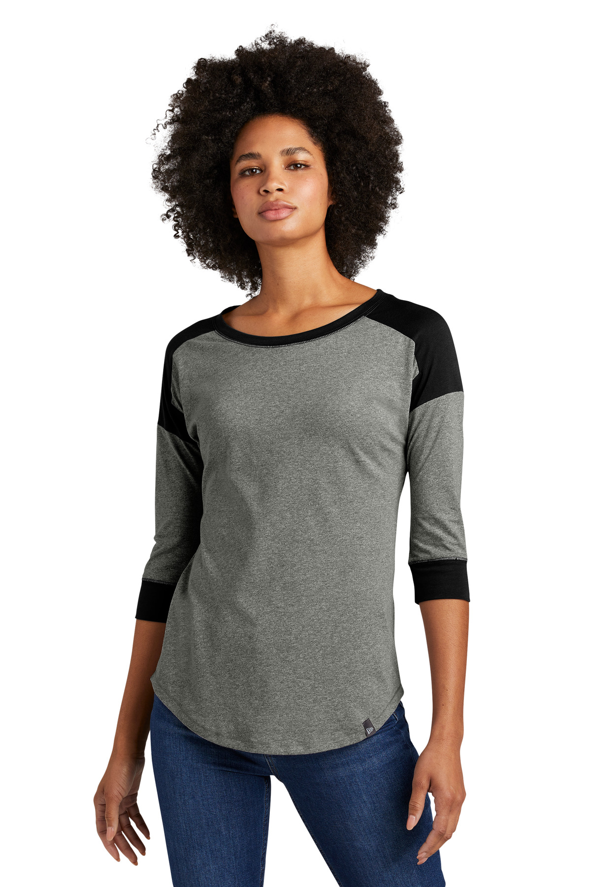 New Era  ®  Women's Heritage Blend 3/4-Sleeve Baseball Raglan Tee