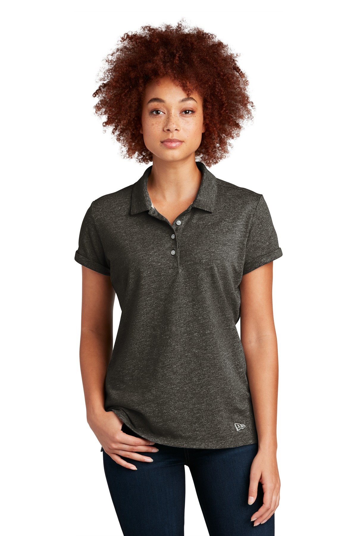 New Era  ®  Women's Slub Twist Polo