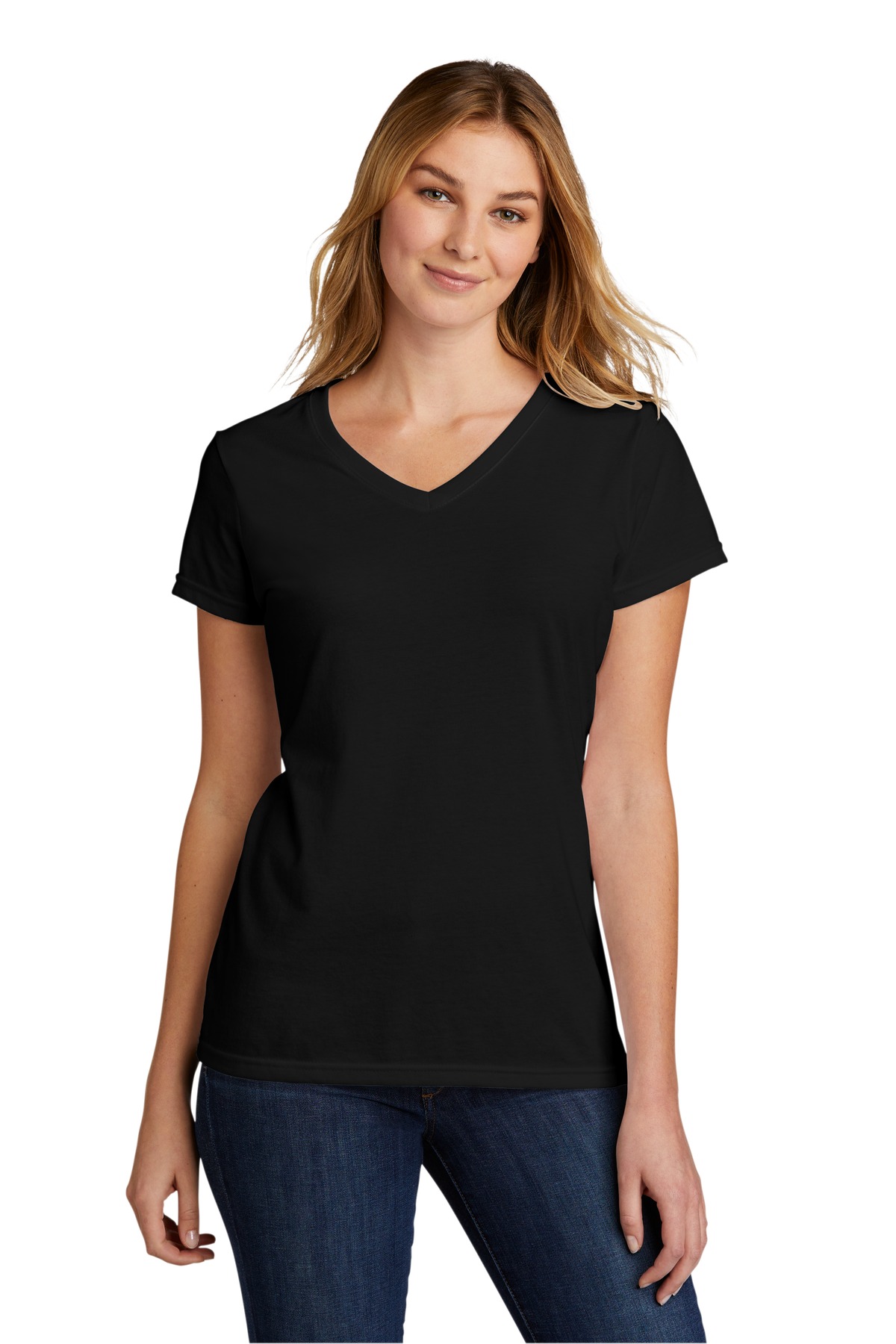 Port & Company  ®  Women's Tri-Blend V-Neck Tee