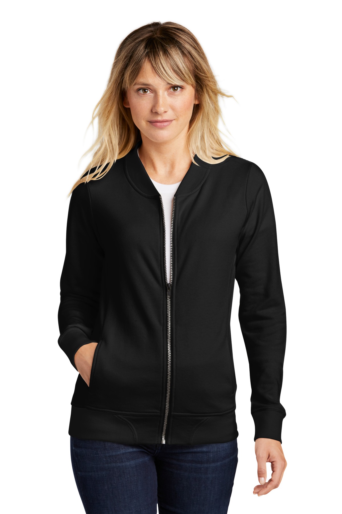 Sport-Tek  ®  Women's Lightweight French Terry Bomber