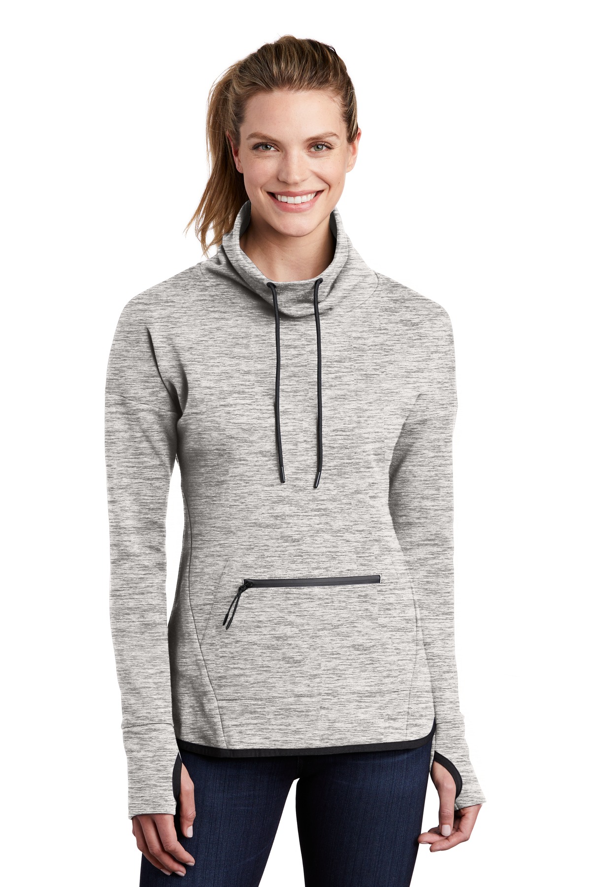 Sport-Tek ®  Women's Triumph Cowl Neck Pullover