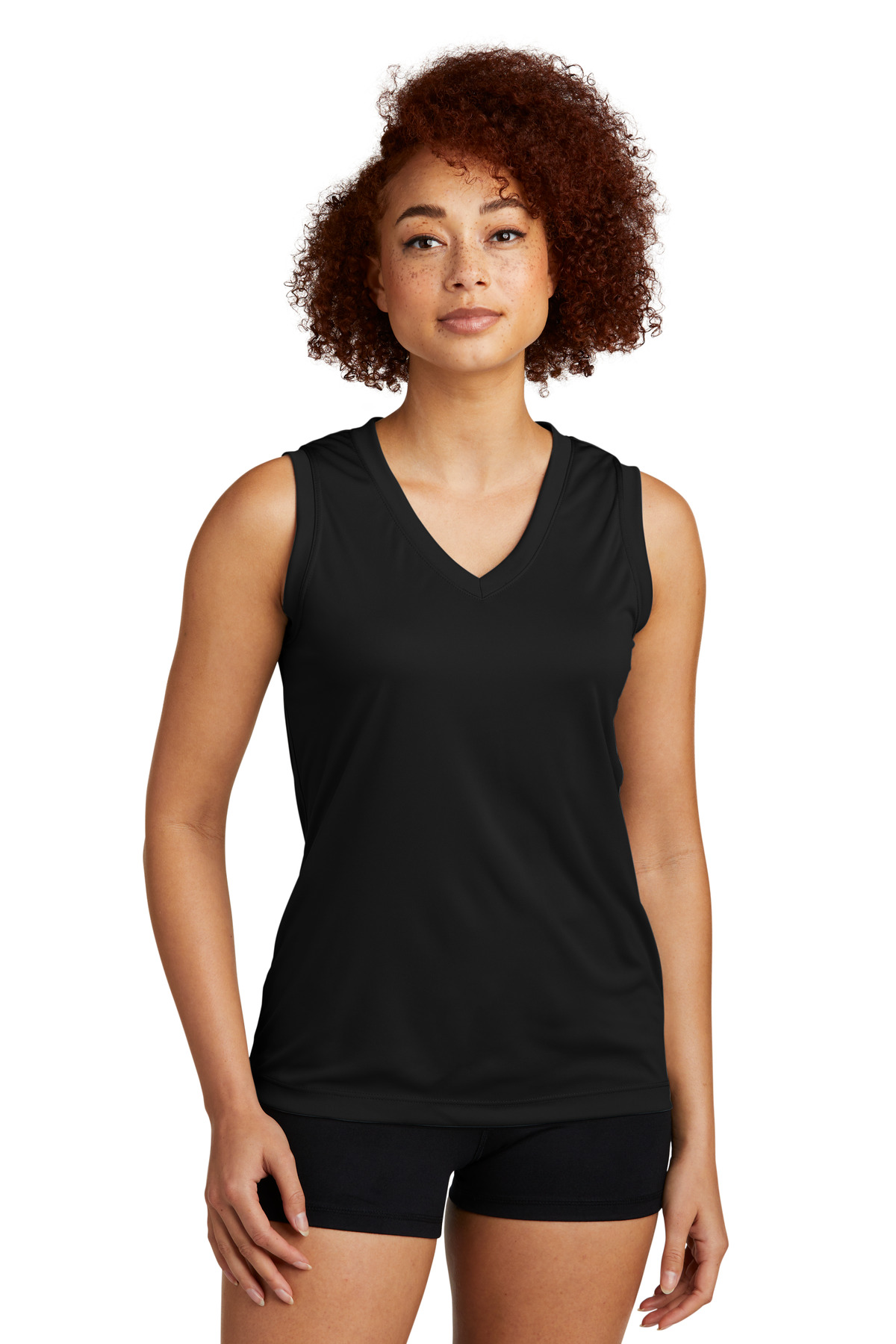 Sport-Tek ®  Women's Sleeveless PosiCharge ®  Competitor™ V-Neck Tee