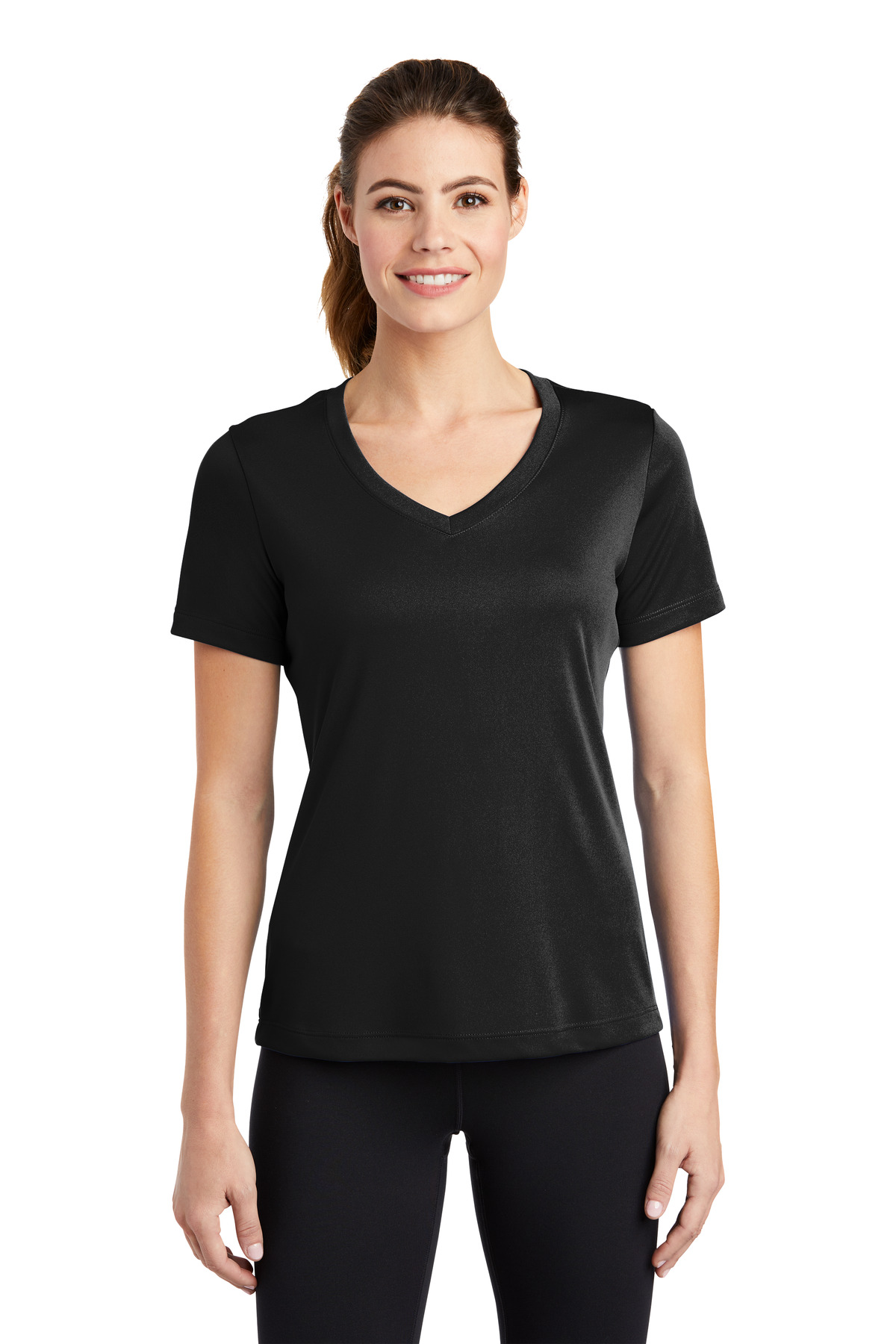 Sport-Tek ®  Women's PosiCharge ®  Competitor™ V-Neck Tee
