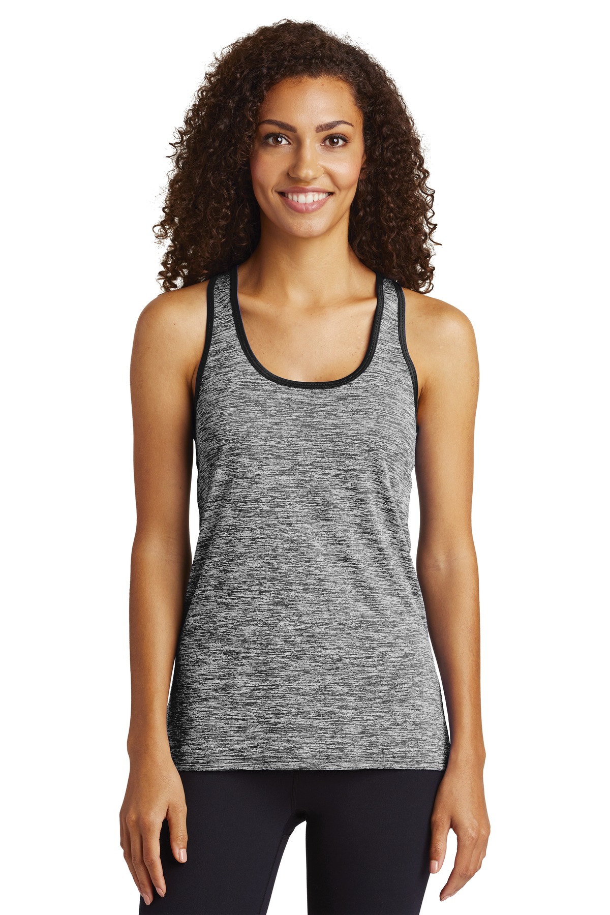Sport-Tek  ®  Women's PosiCharge  ®  Electric Heather Racerback Tank