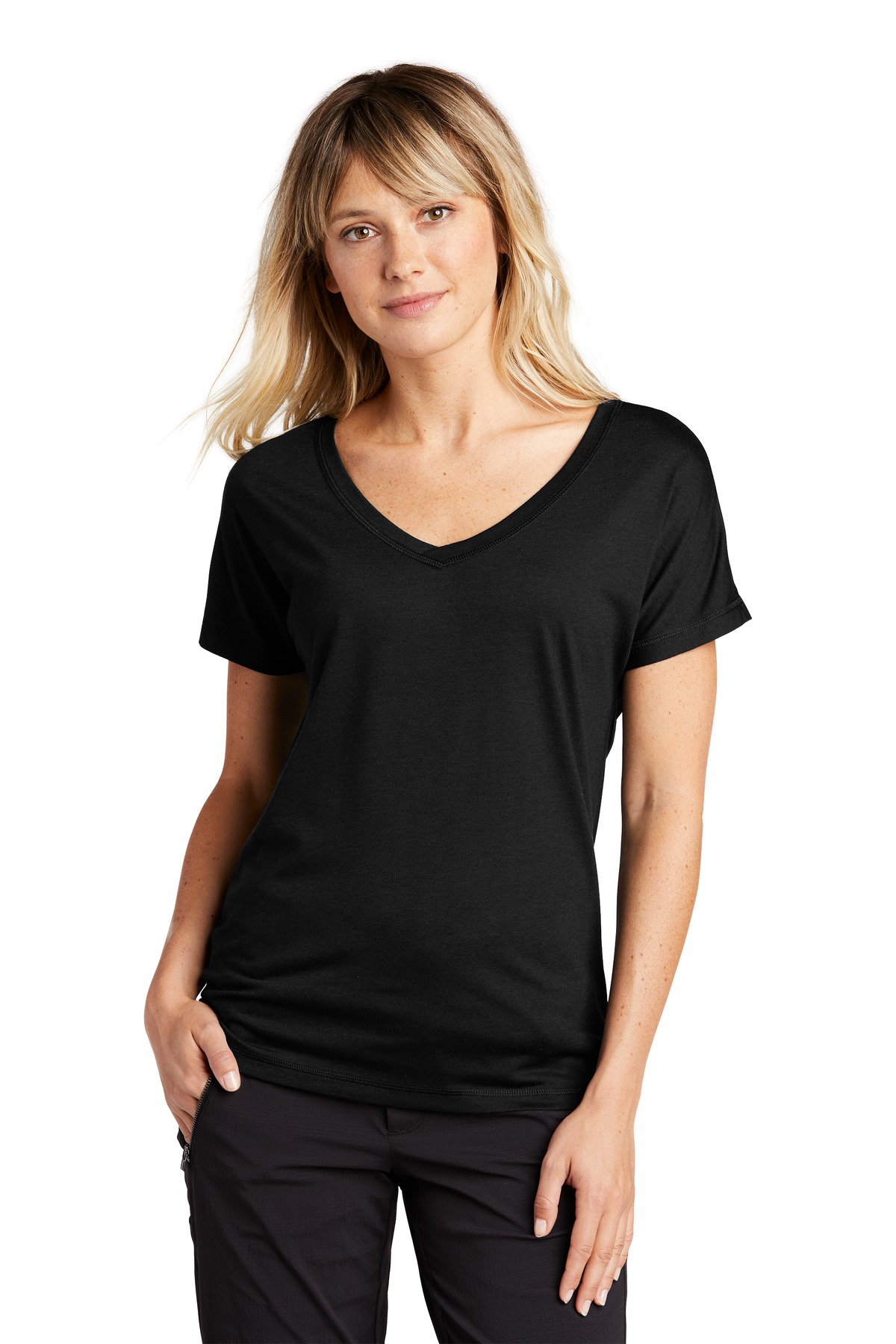 Sport-Tek  ®  Women's PosiCharge  ®  Tri-Blend Wicking Dolman Tee