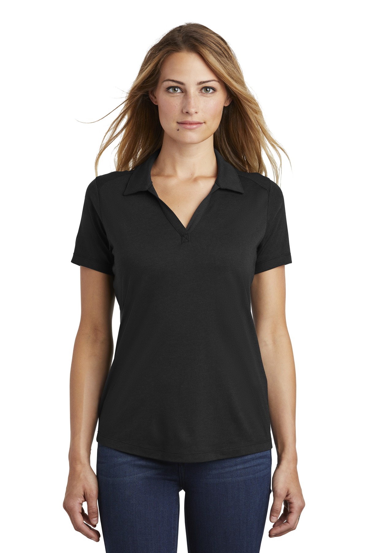 Sport-Tek  ®  Women's PosiCharge  ®  Tri-Blend Wicking Polo