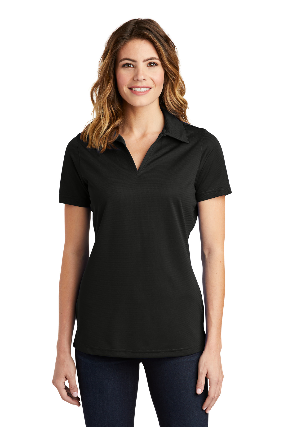 Sport-Tek ®  Women's PosiCharge ®  Active Textured Polo