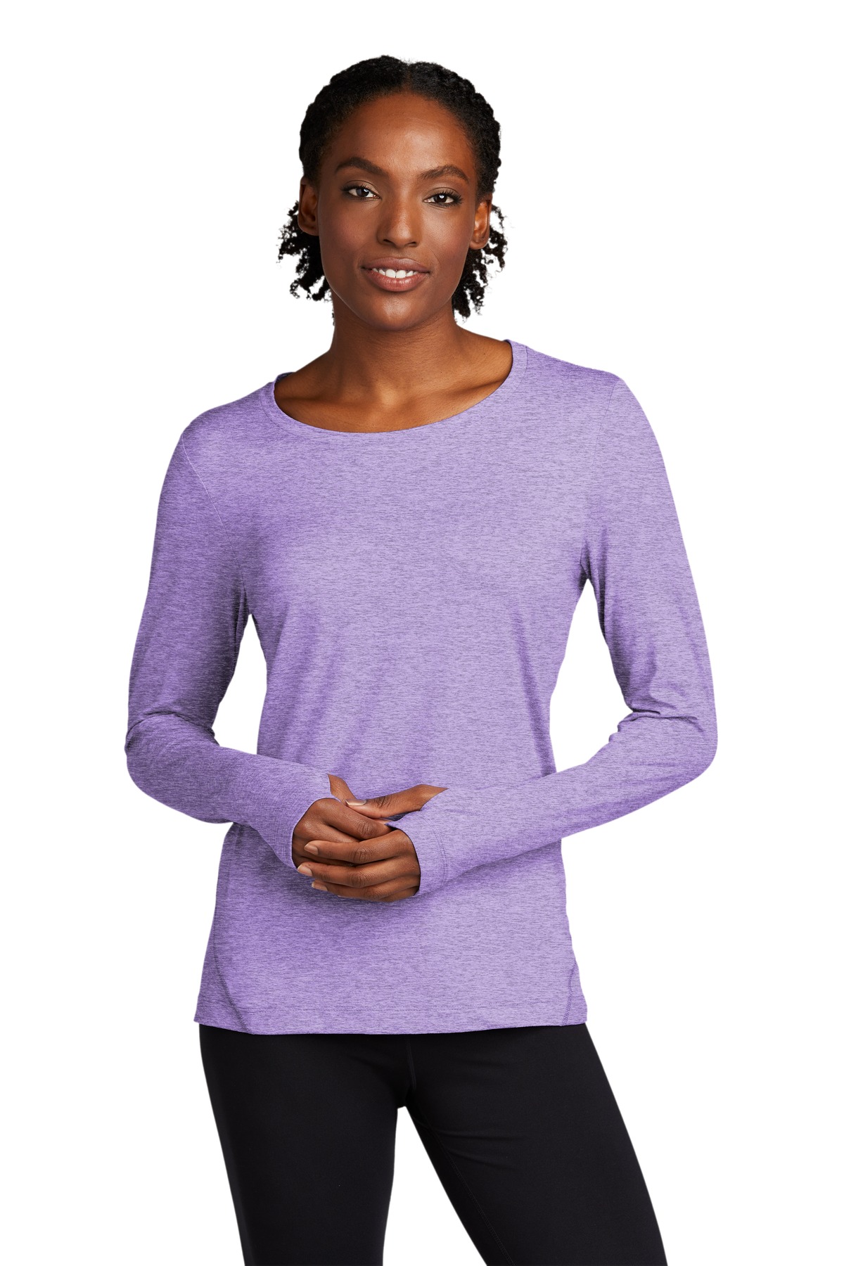 Sport-Tek  ®  Women's Exchange 1.5 Long Sleeve Crew