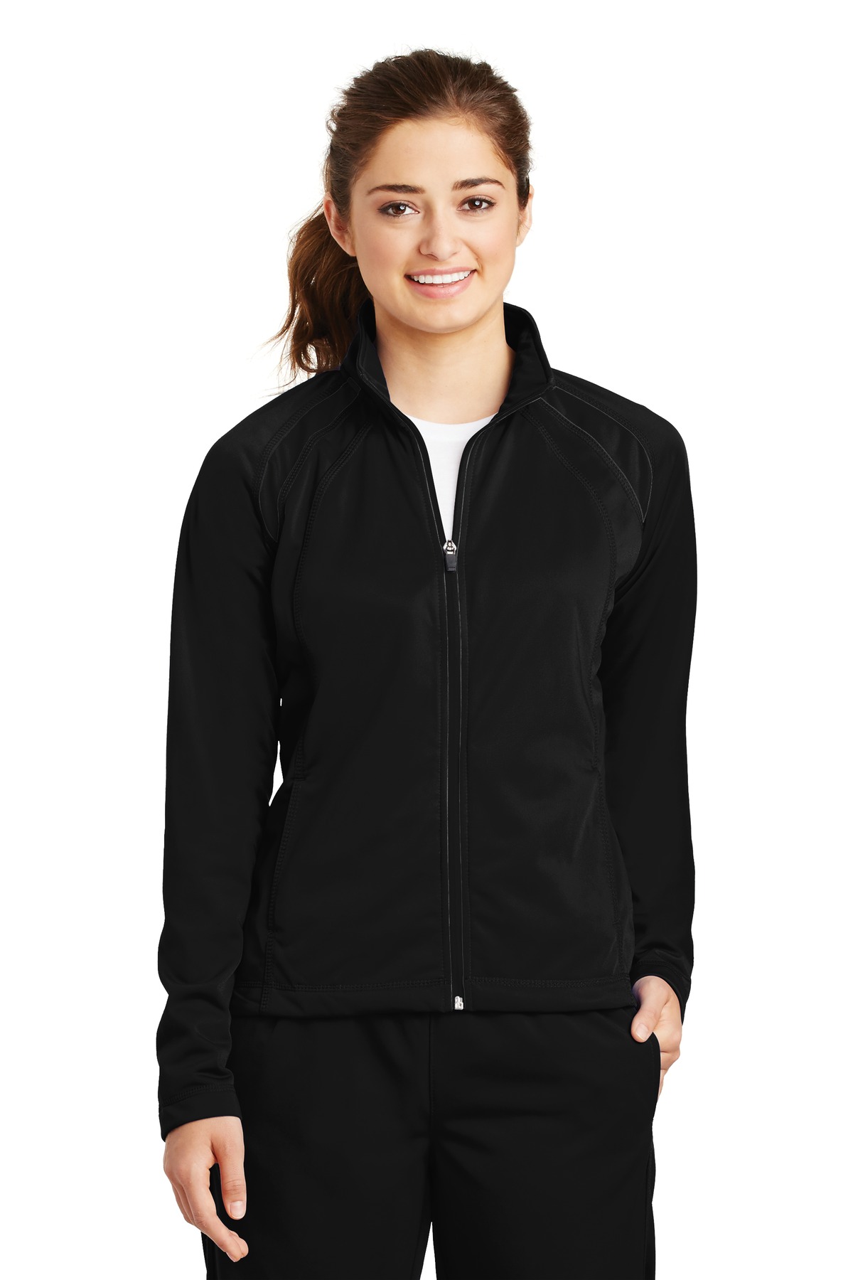 Sport-Tek ®  Women's Tricot Track Jacket