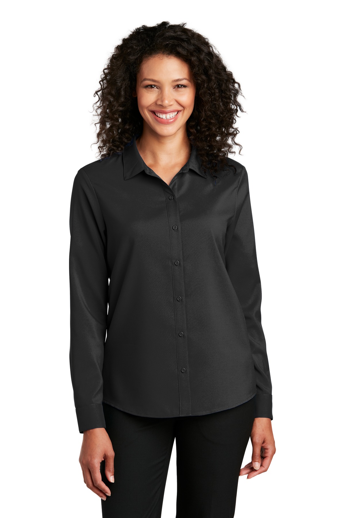 Port Authority ®  Women's Long Sleeve Performance Staff Shirt