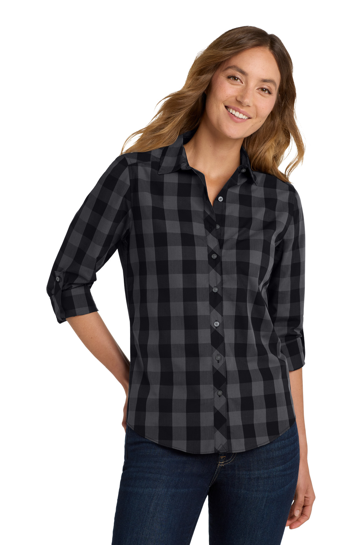 Port Authority ®  Women's Everyday Plaid Shirt
