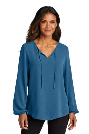 Port Authority ®  Women's Textured Crepe Blouse