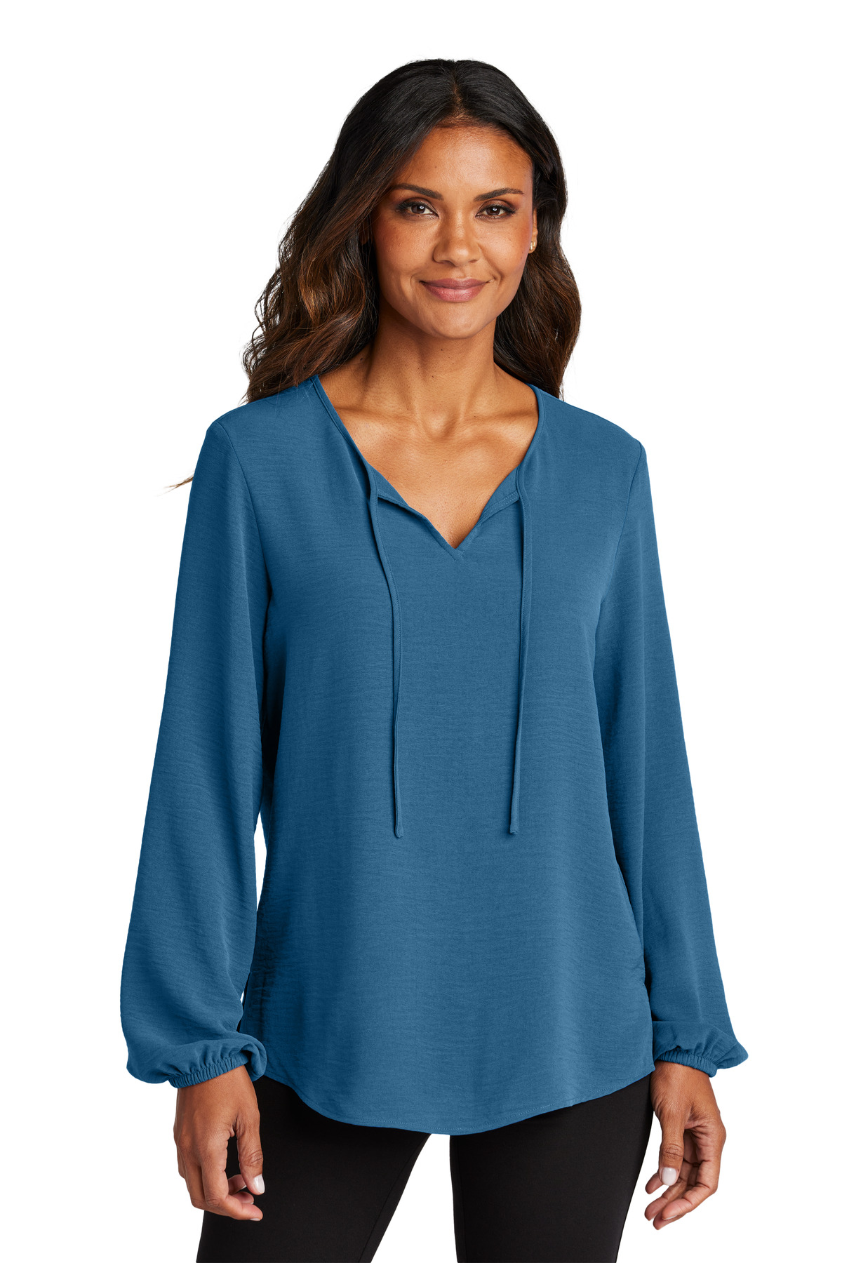 Port Authority ®  Women's Textured Crepe Blouse