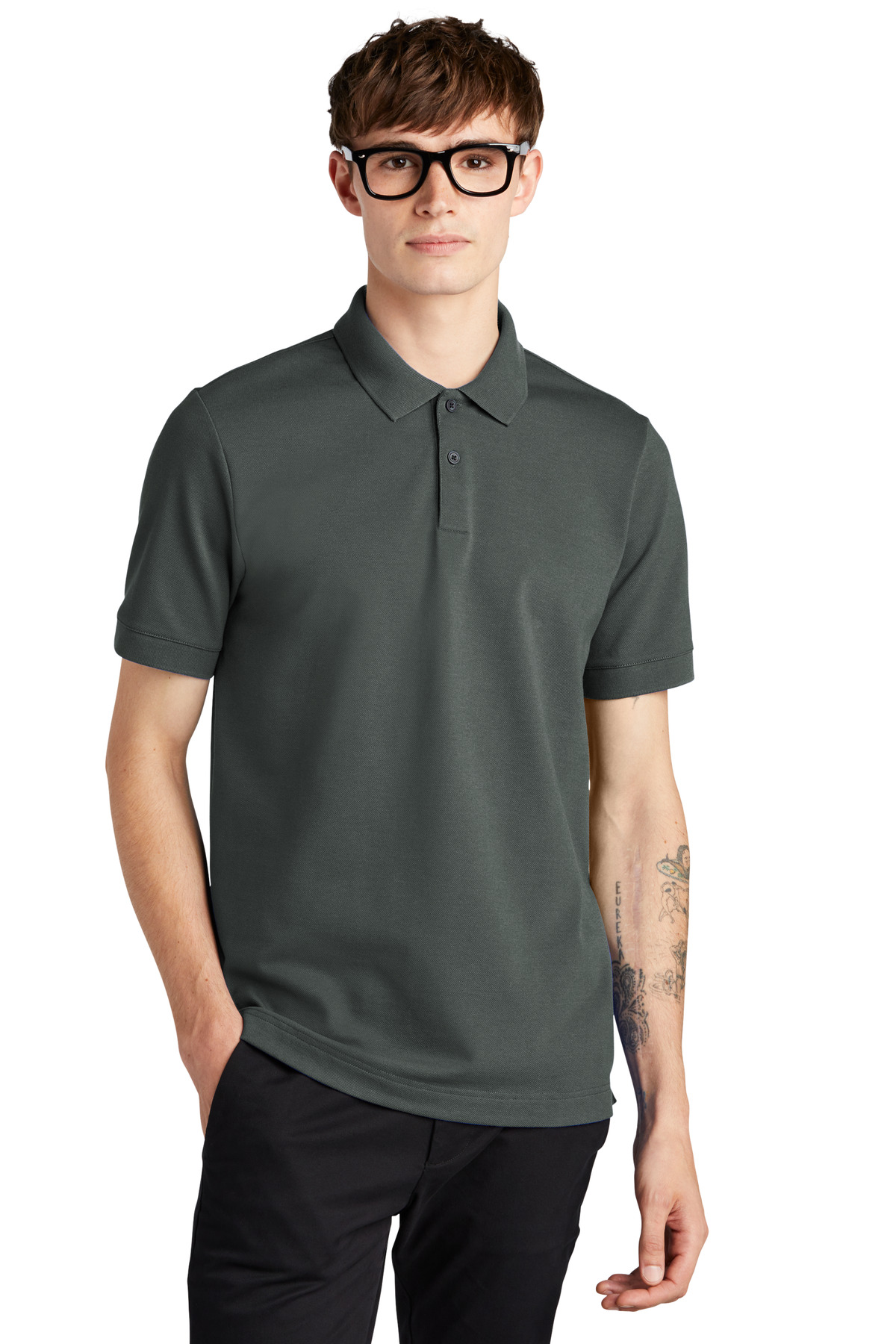 Mercer+Mettle ®  Stretch Heavyweight Pique Polo