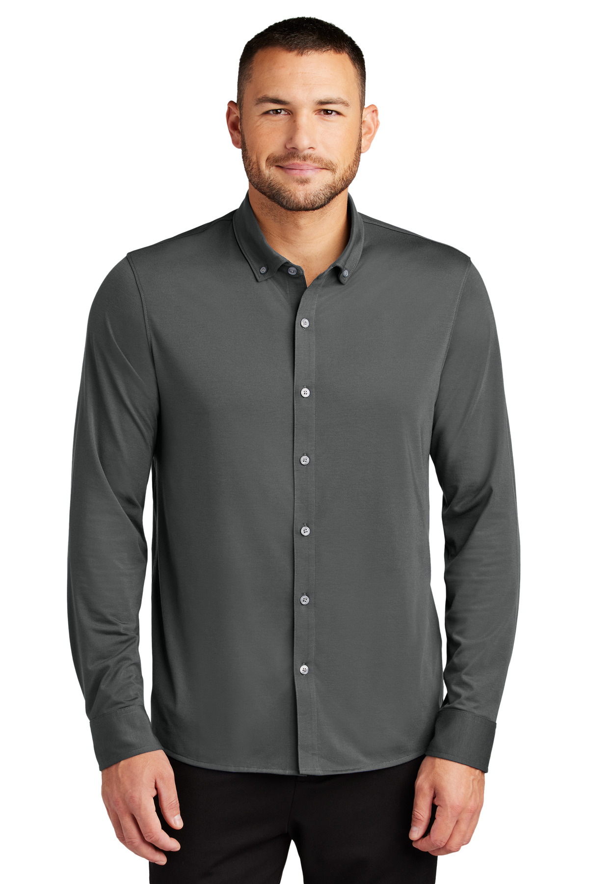 Mercer+Mettle ®  Stretch Jersey Long Sleeve Shirt