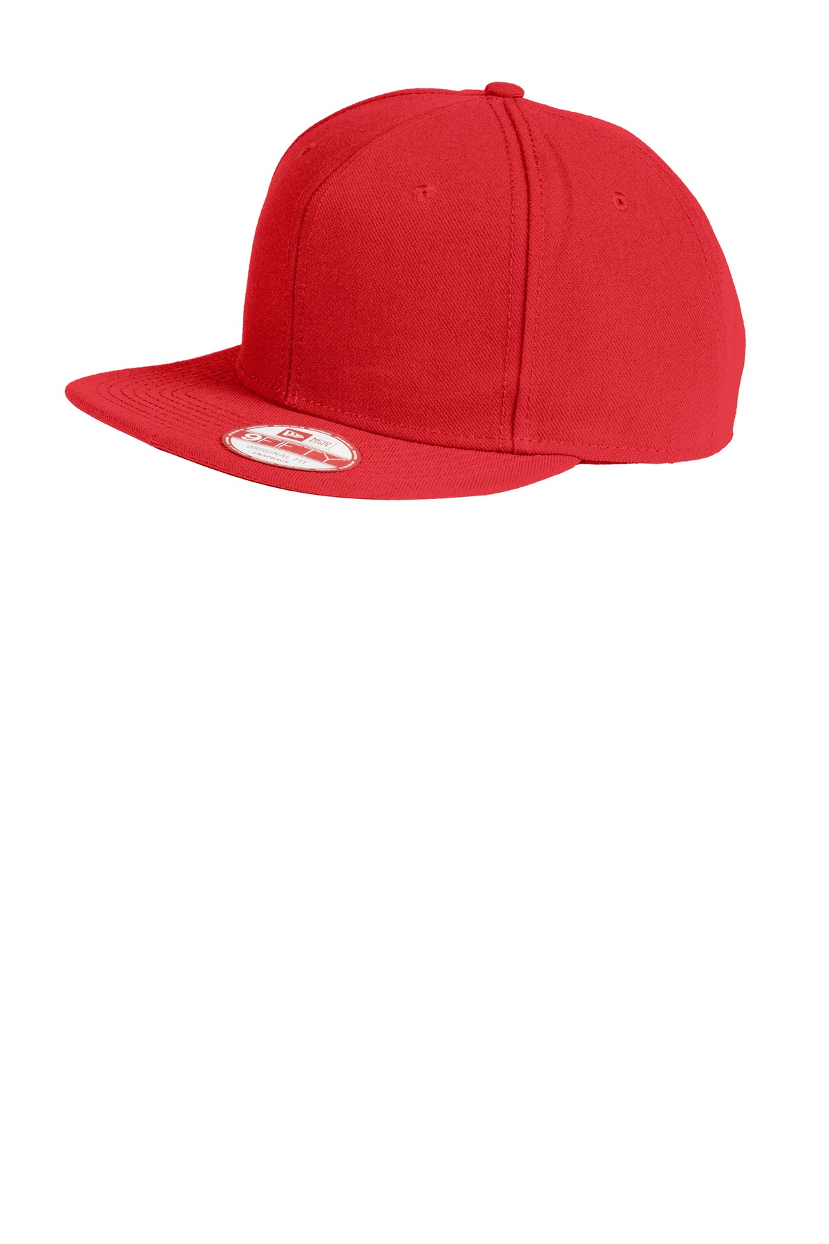 DISCONTINUED  New Era ®  Original Fit Flat Bill Snapback Cap