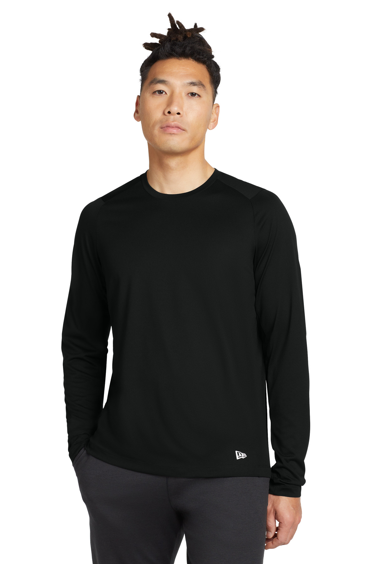 New Era  ®  Series Performance Long Sleeve Crew Tee