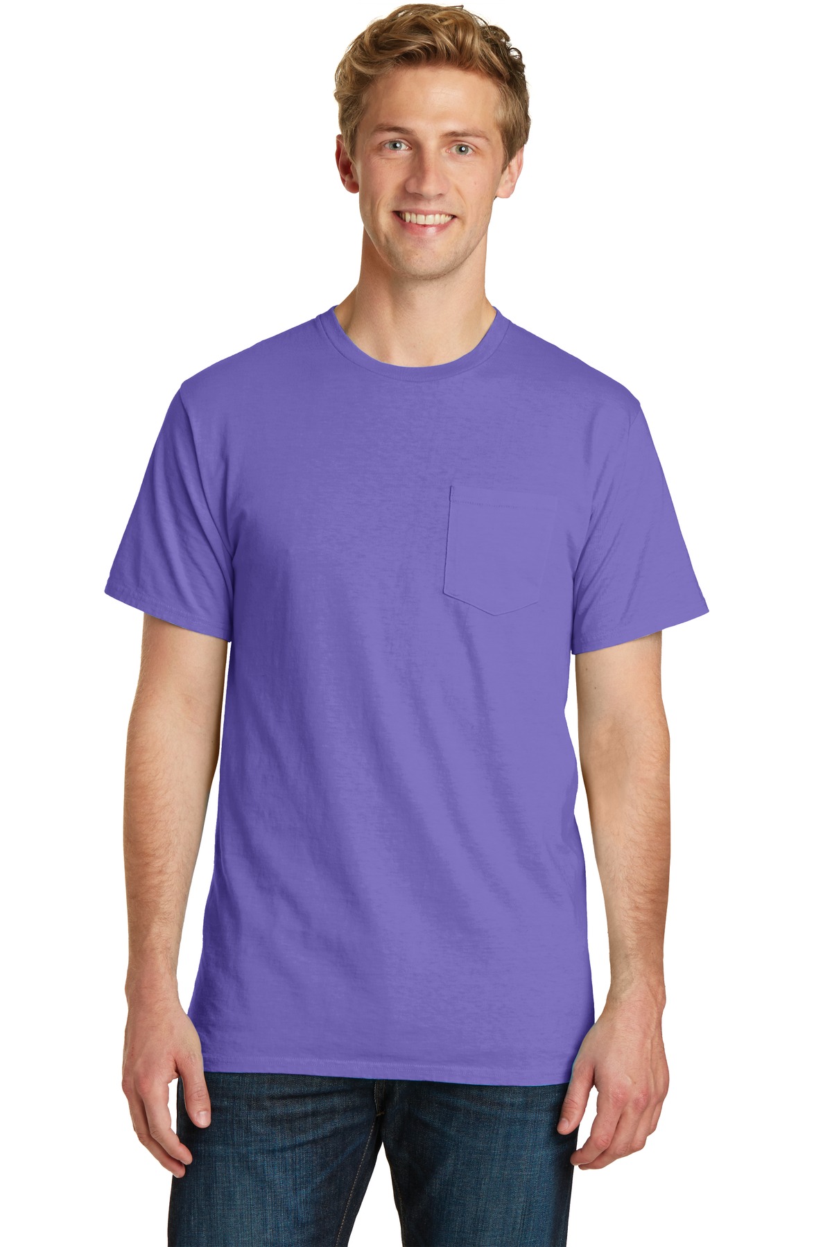 Port & Company ®  Beach Wash ®  Garment-Dyed Pocket Tee