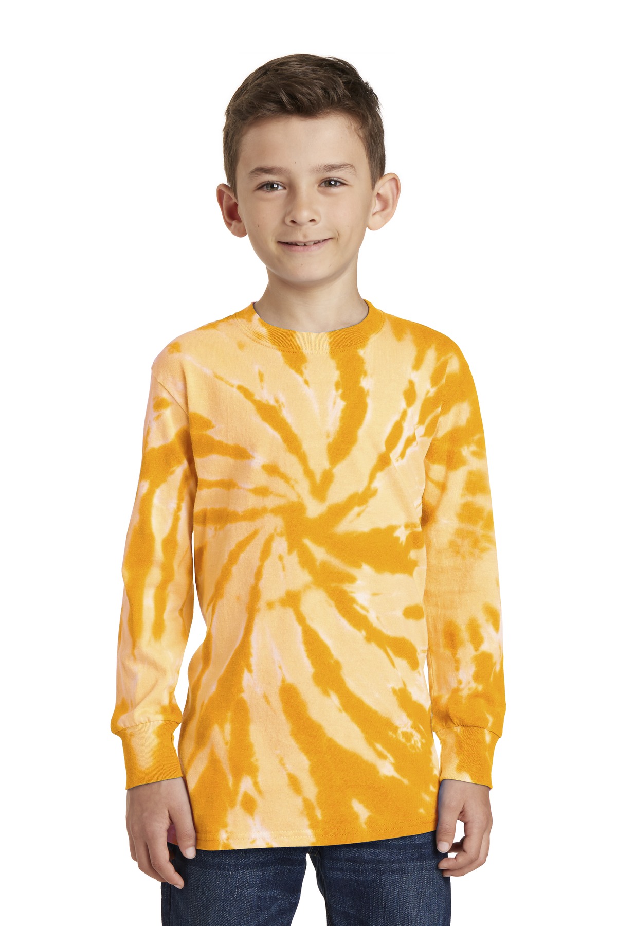 DISCONTINUED  Port & Company ®  Youth Tie-Dye Long Sleeve Tee