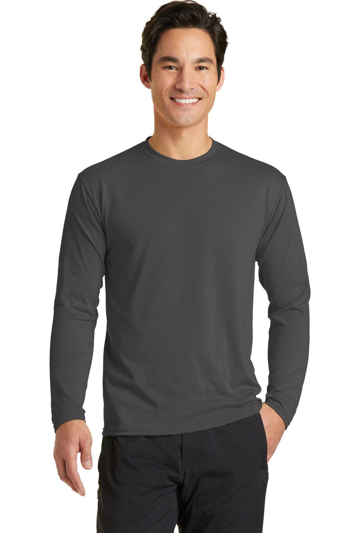 Port & Company ®  Long Sleeve Performance Blend Tee