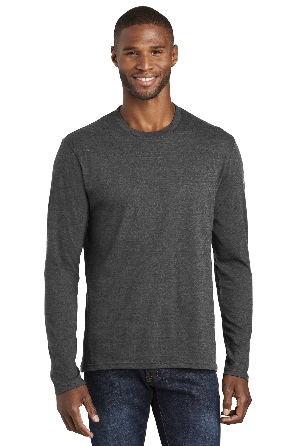 Port & Company  ®  Long Sleeve Fan Favorite  ™  Blend Tee