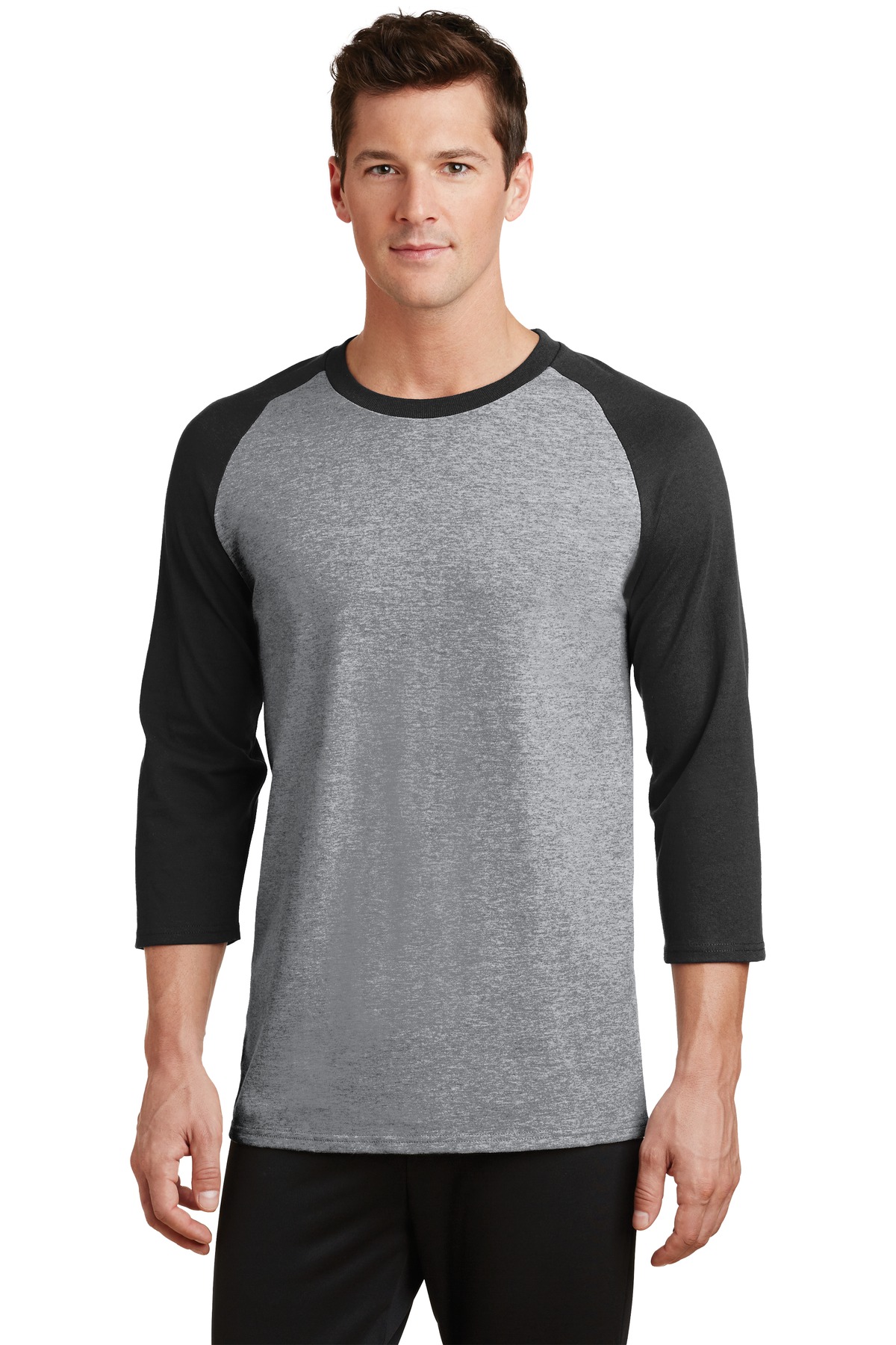 Port & Company ®  Core Blend 3/4-Sleeve Raglan Tee