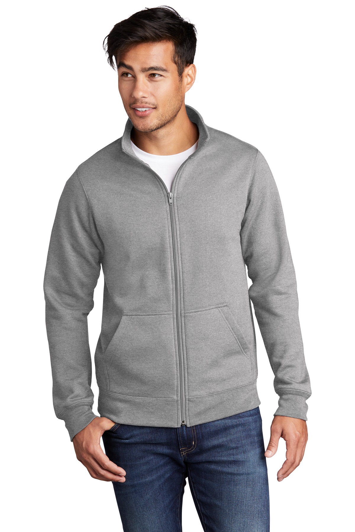 Port & Company  ®  Core Fleece Cadet Full-Zip Sweatshirt