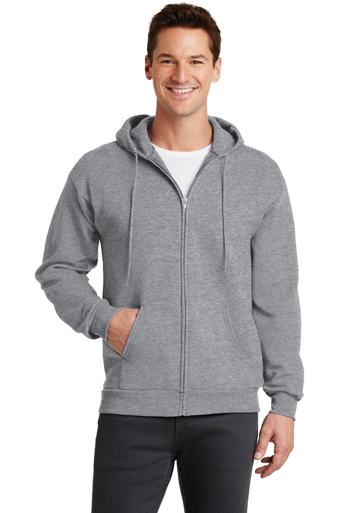 Port & Company ®  - Core Fleece Full-Zip Hooded Sweatshirt