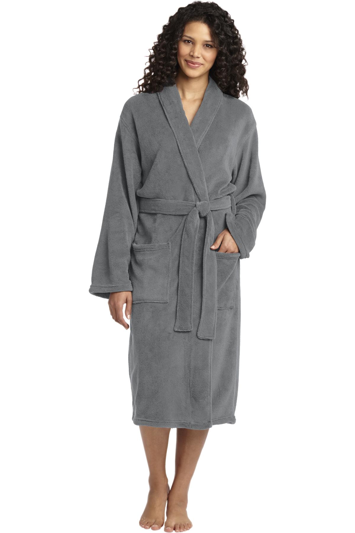 Port Authority ®  Plush Microfleece Shawl Collar Robe