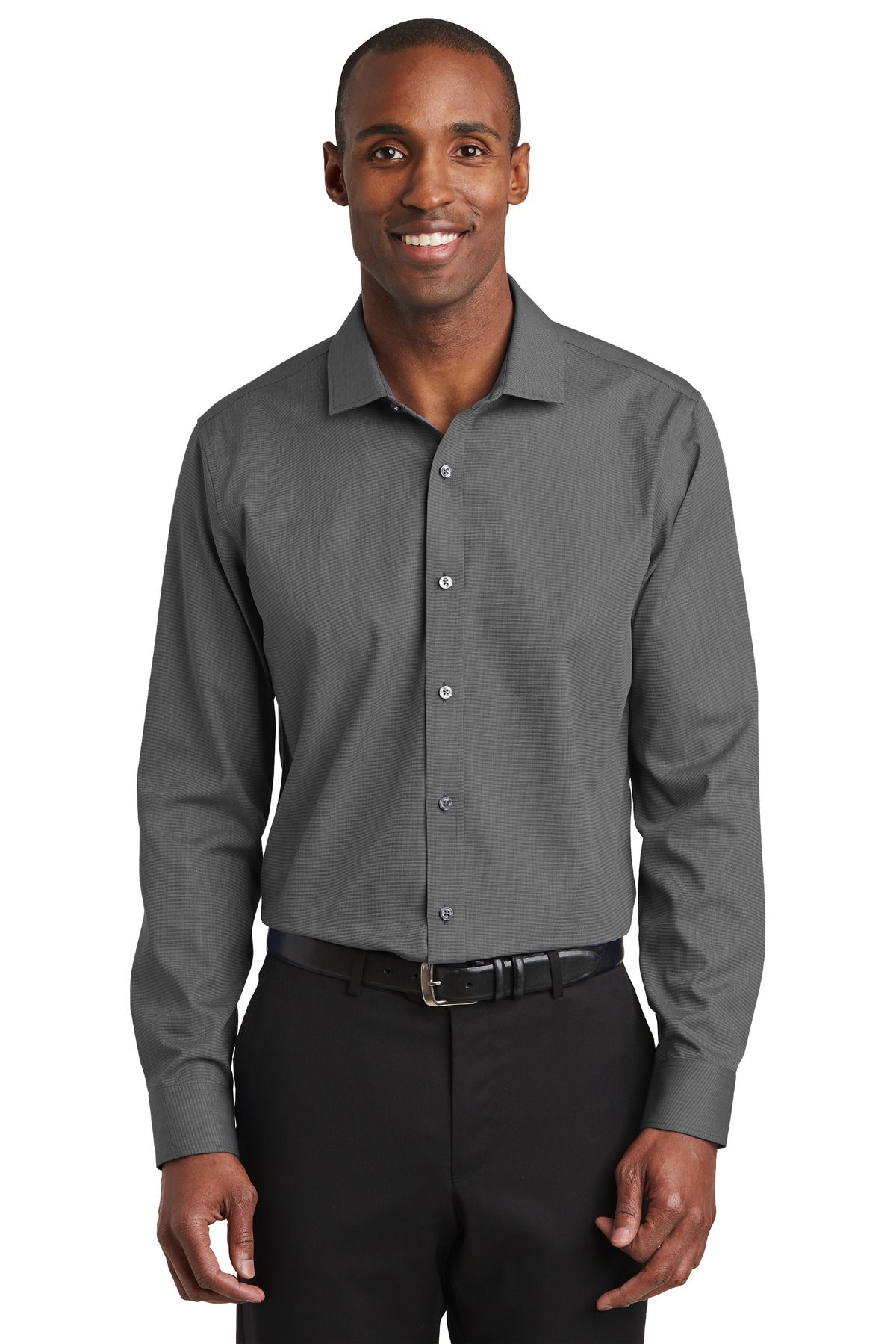 Red House  ®  Slim Fit Nailhead Non-Iron Shirt