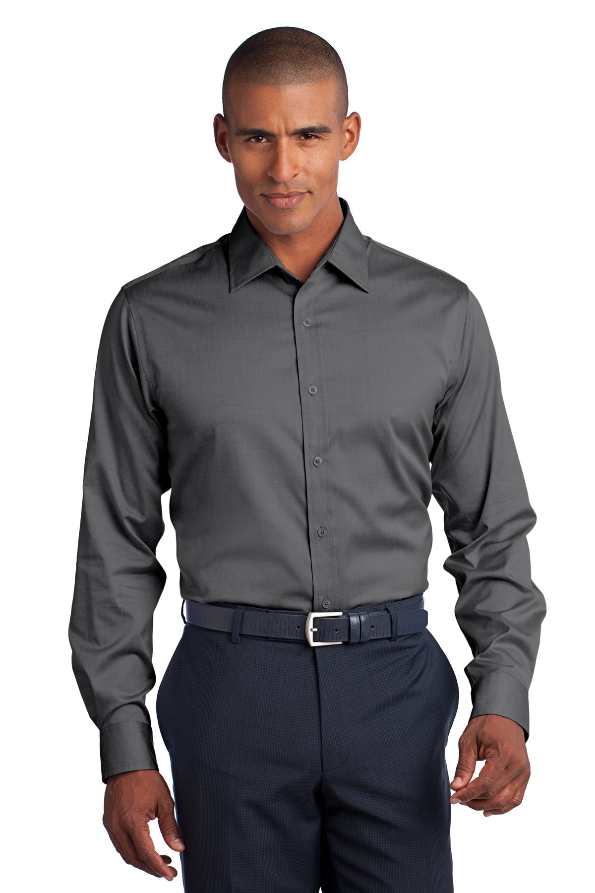 DISCONTINUED  Red House ®  - Slim Fit Non-Iron Pinpoint Oxford Shirt