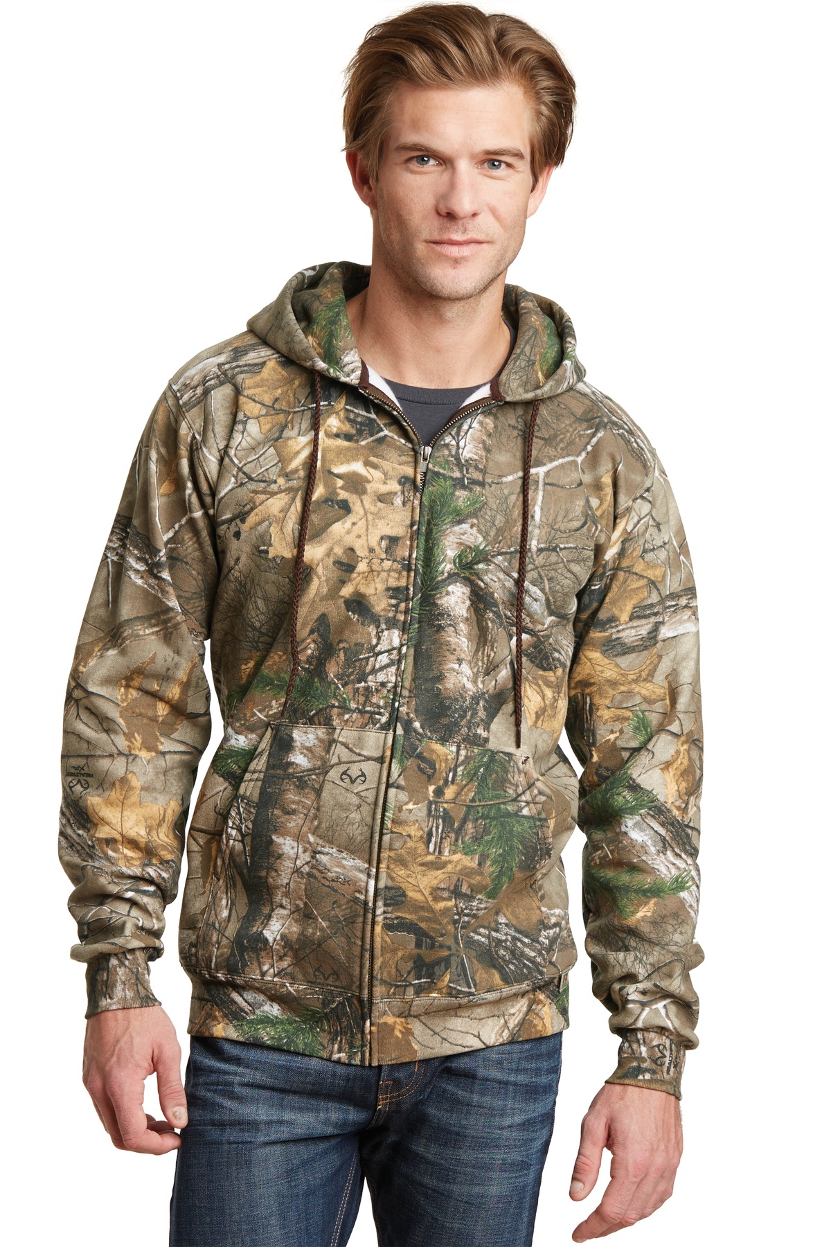 Russell Outdoors ™  Realtree ®  Full-Zip Hooded Sweatshirt