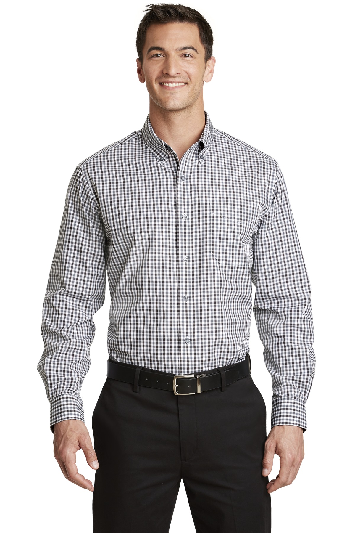 Port Authority ®  Long Sleeve Gingham Easy Care Shirt