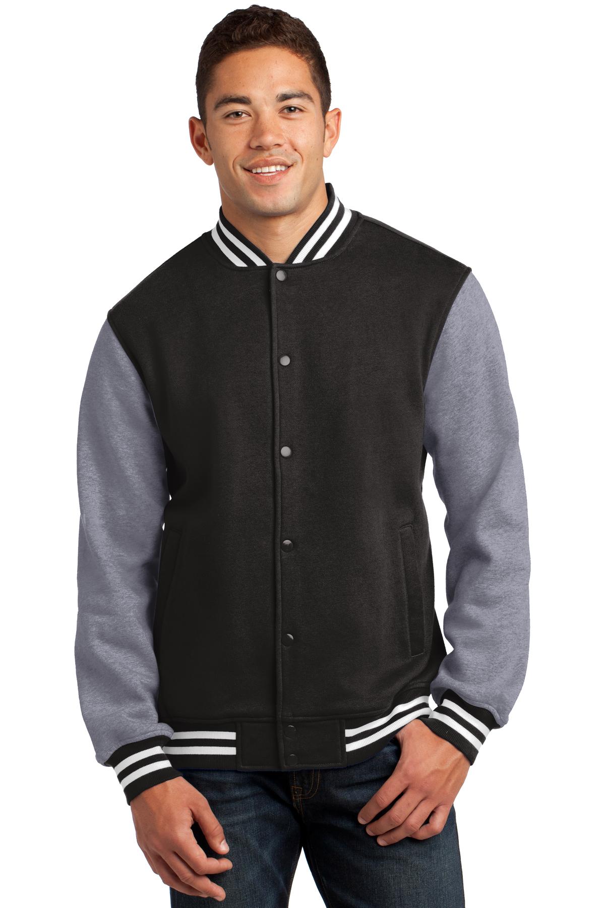 Sport-Tek ®  Fleece Letterman Jacket