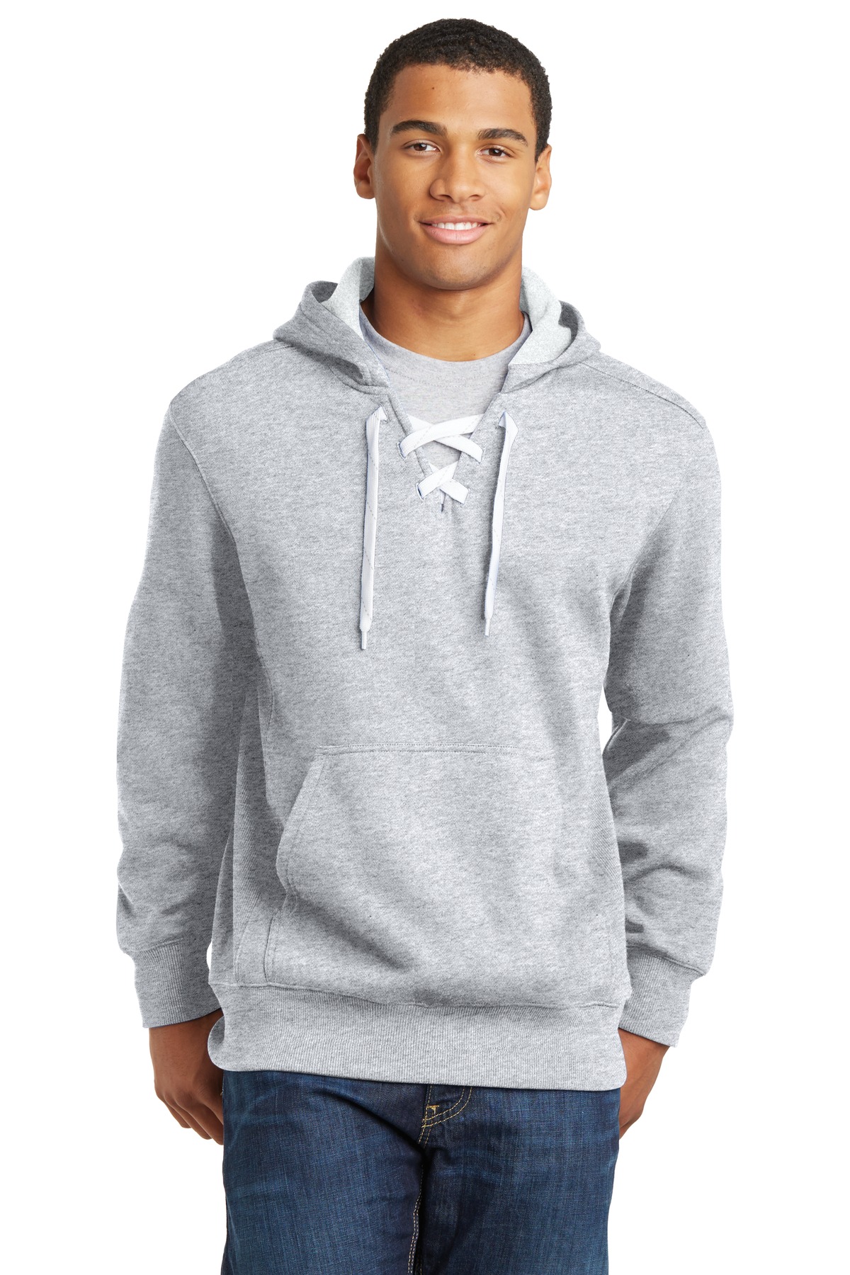 Sport-Tek ®  Lace Up Pullover Hooded Sweatshirt
