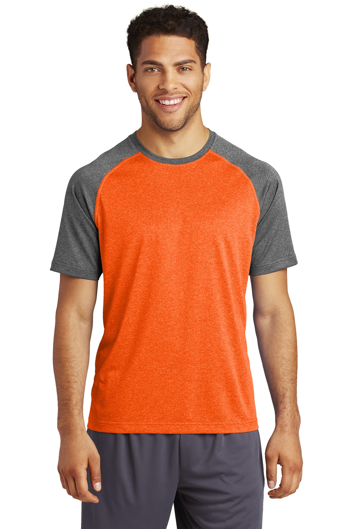 Sport-Tek  ®  Heather-On-Heather Contender  ™  Tee