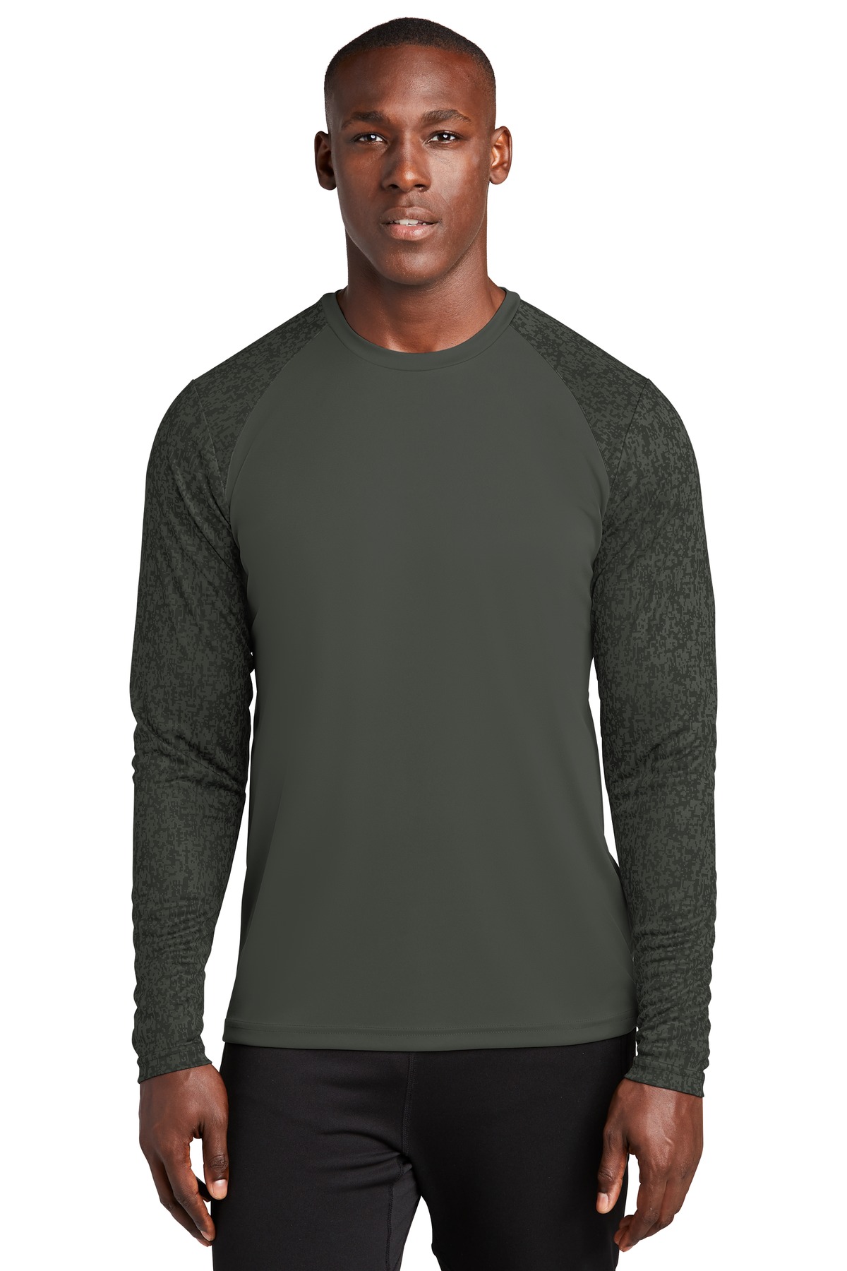 Sport-Tek  ®  Long Sleeve Digi Camo Tee